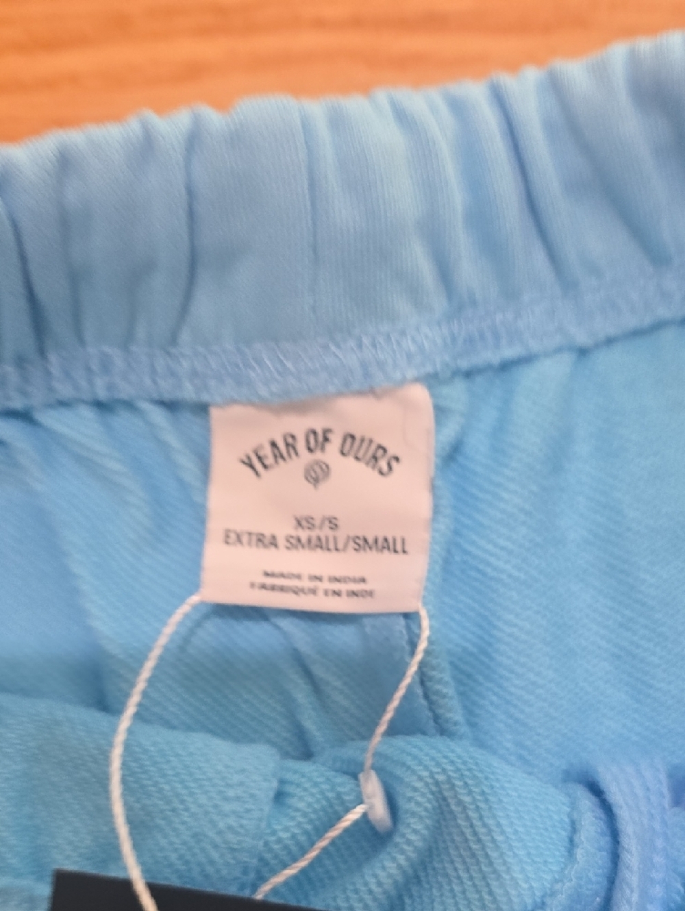 Year of Ours Light Blue Women's Jogger Pants - Picture 3 of 3